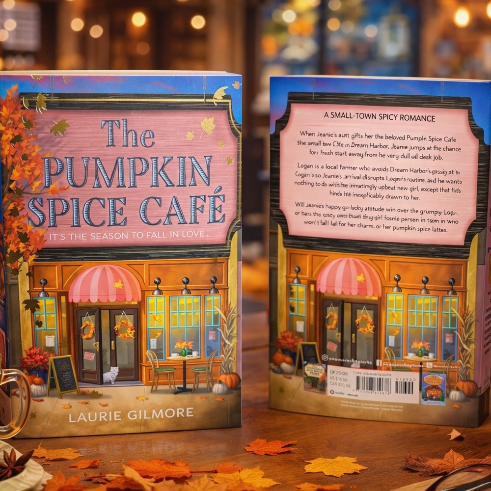 The Pumpkin Spice Café by Laurie Gilmore Cozy Small Town Romance Paperback